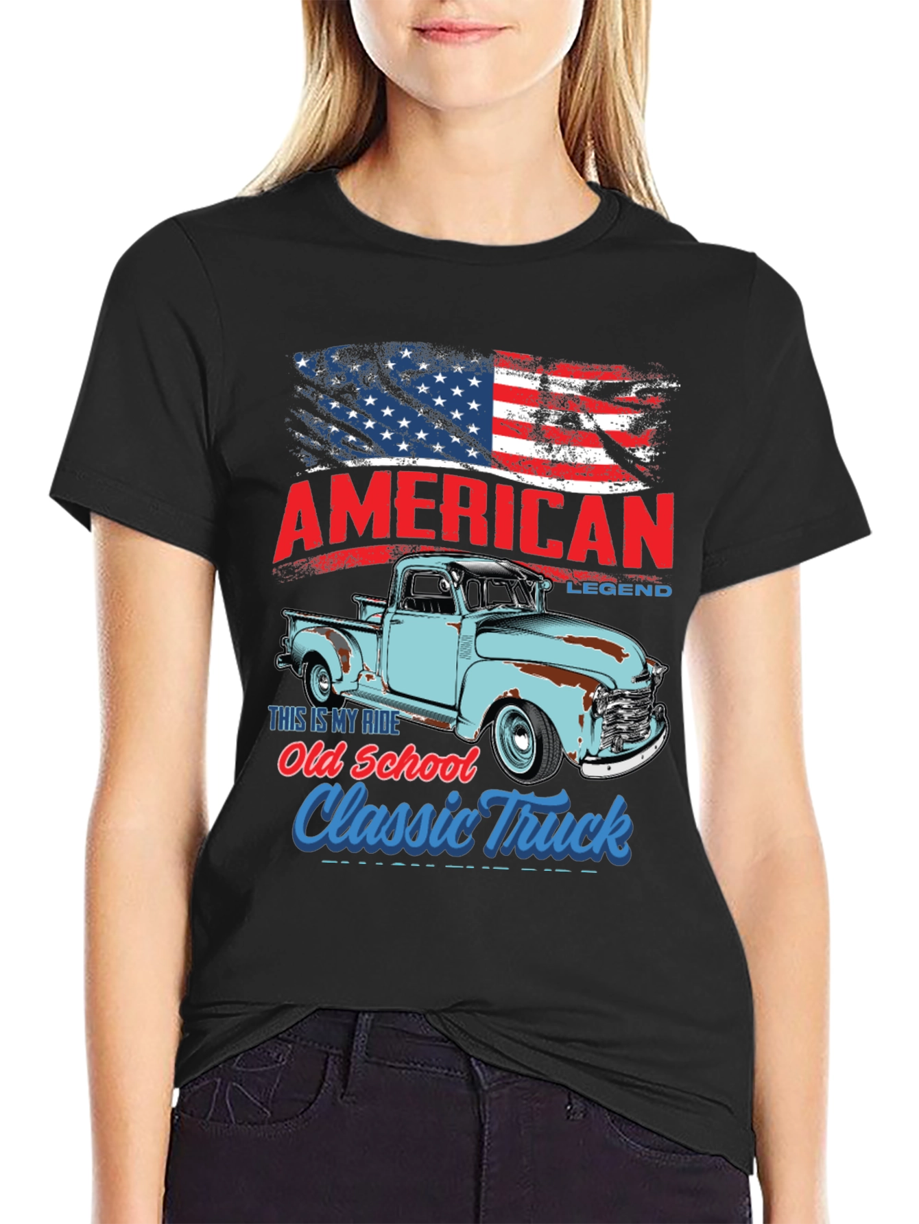 American Legend Classic Truck Graphic Tee