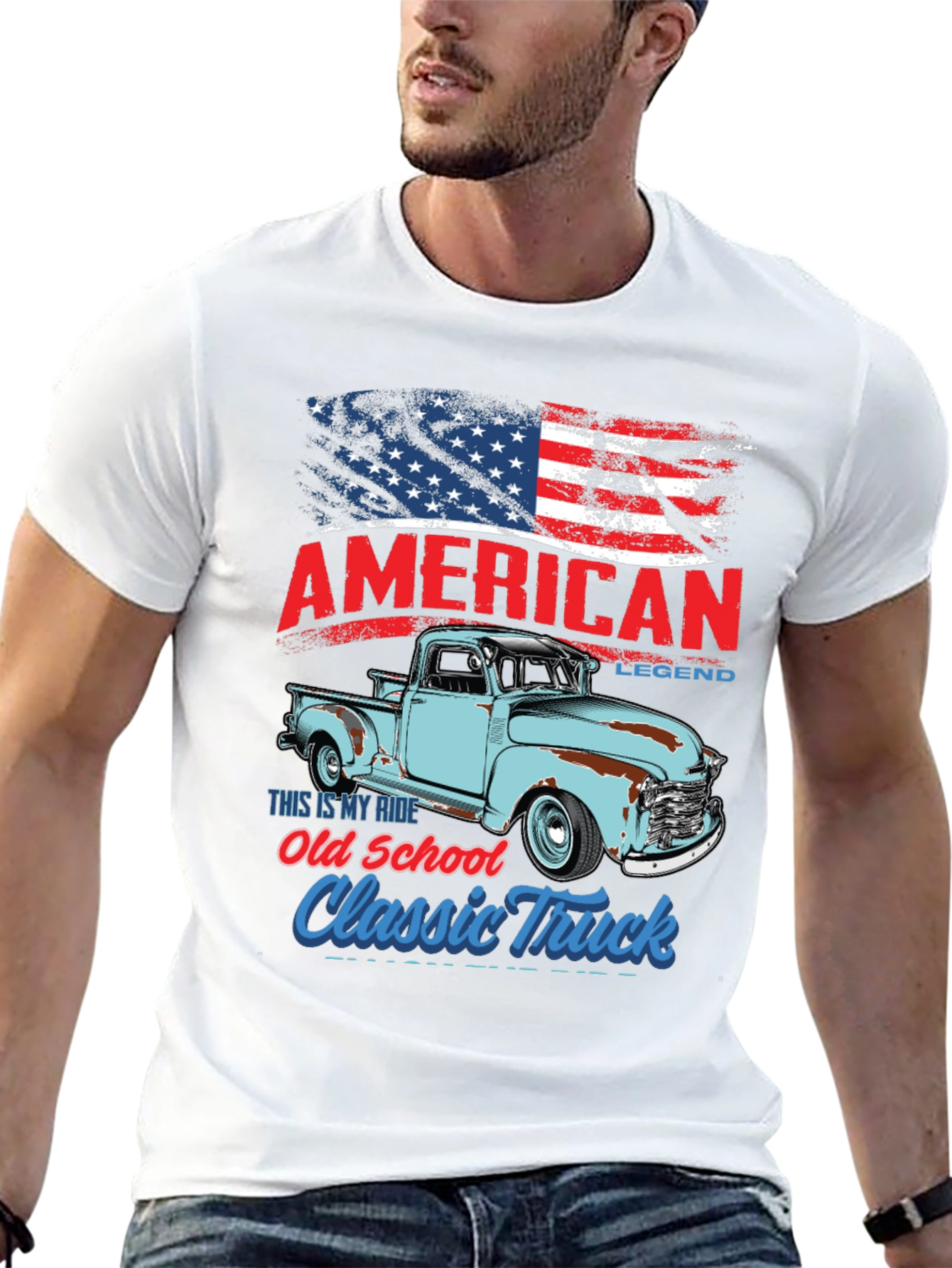 American Legend Classic Truck Graphic Tee