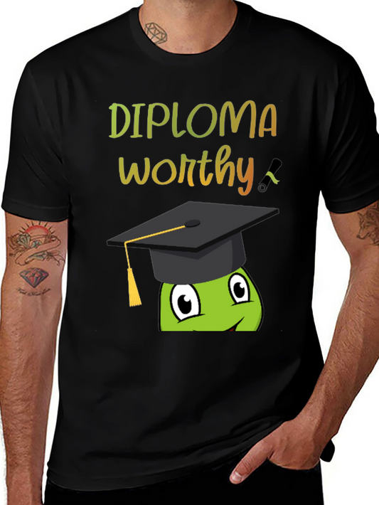 Diploma Worthy Graduation T-Shirt