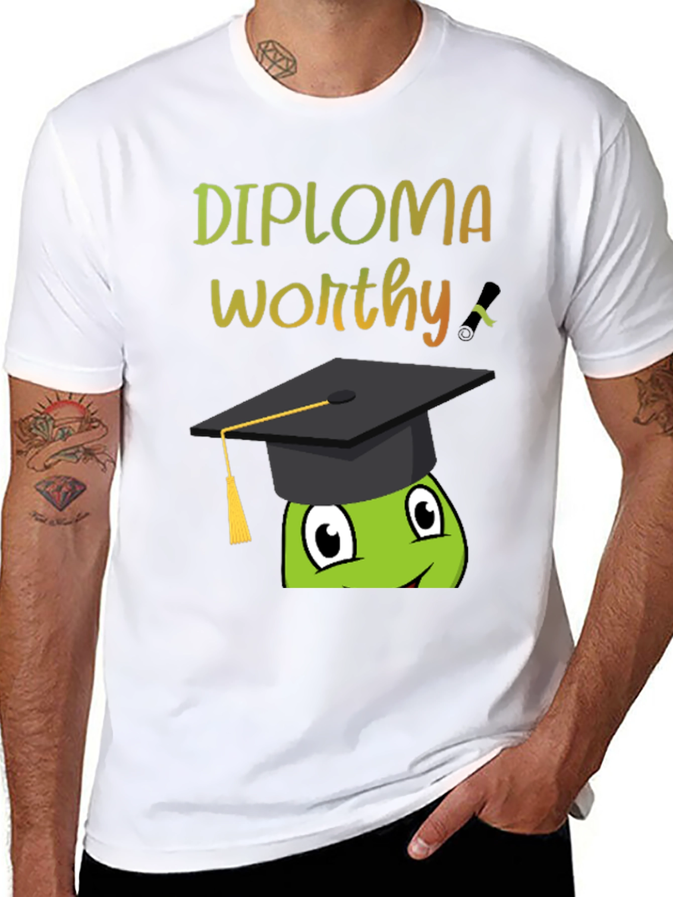 Diploma Worthy Graduation T-Shirt