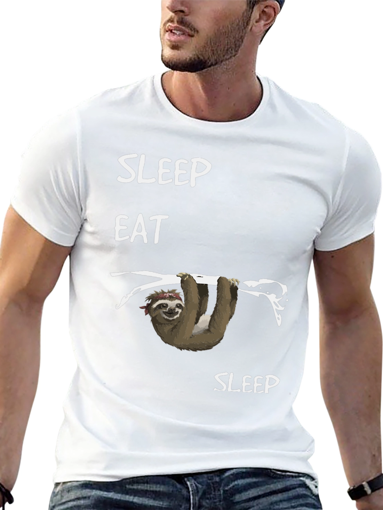 Sleep Eat Sleep Sloth T-Shirt