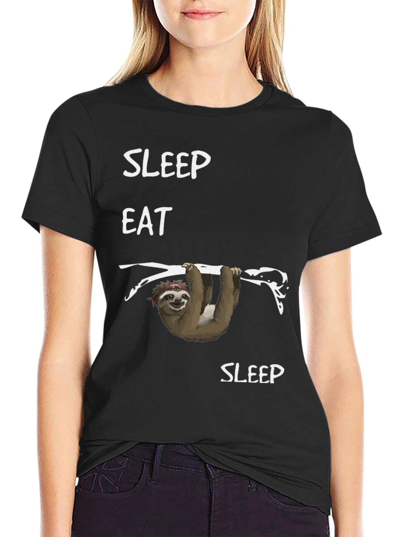 Sleep Eat Sleep Sloth T-Shirt