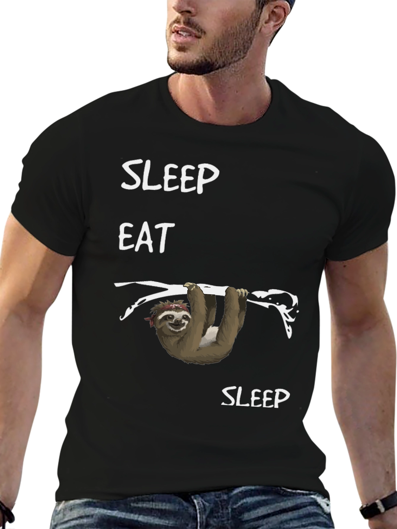 Sleep Eat Sleep Sloth T-Shirt