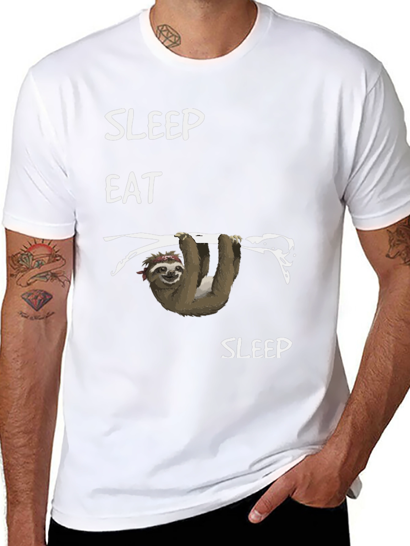 Sleep Eat Sleep Sloth T-Shirt