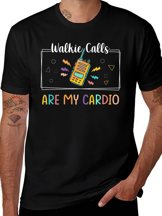 Walkie Calls Cardio T-Shirt Ham Radio