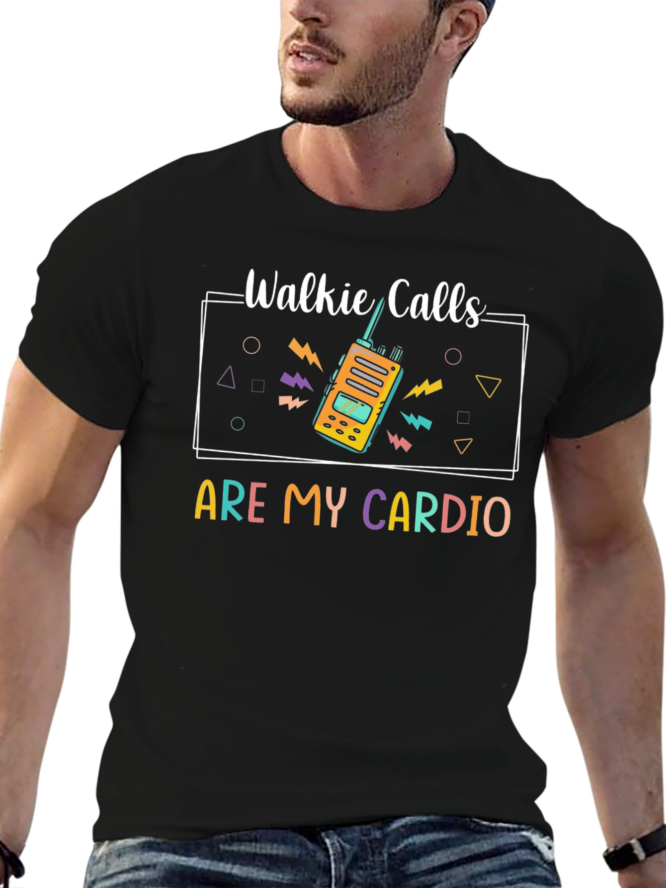 Walkie Calls Cardio T-Shirt Ham Radio