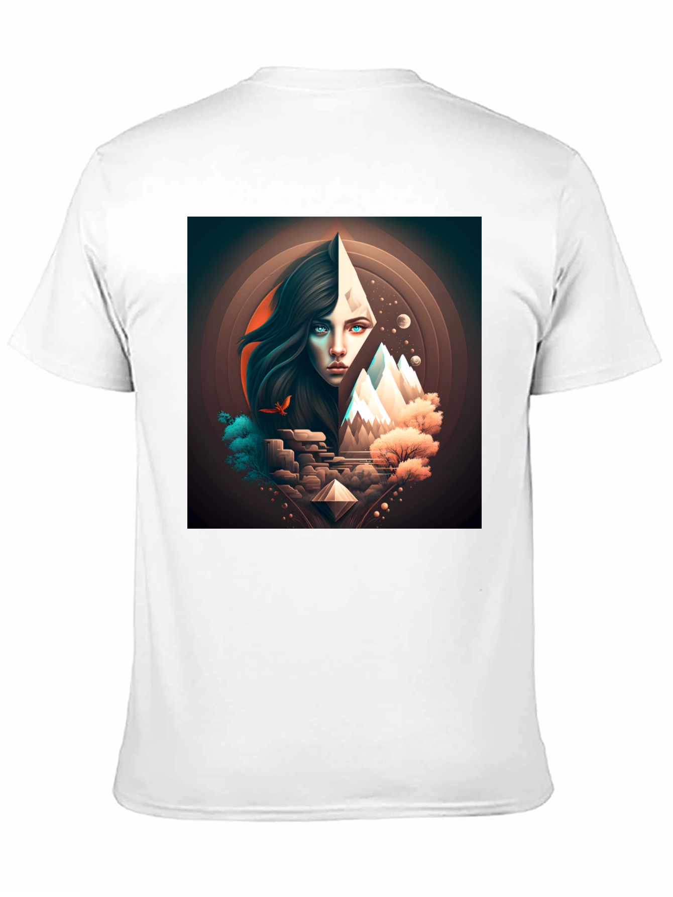 Mystic Mountain Graphic Tee - Unique Design