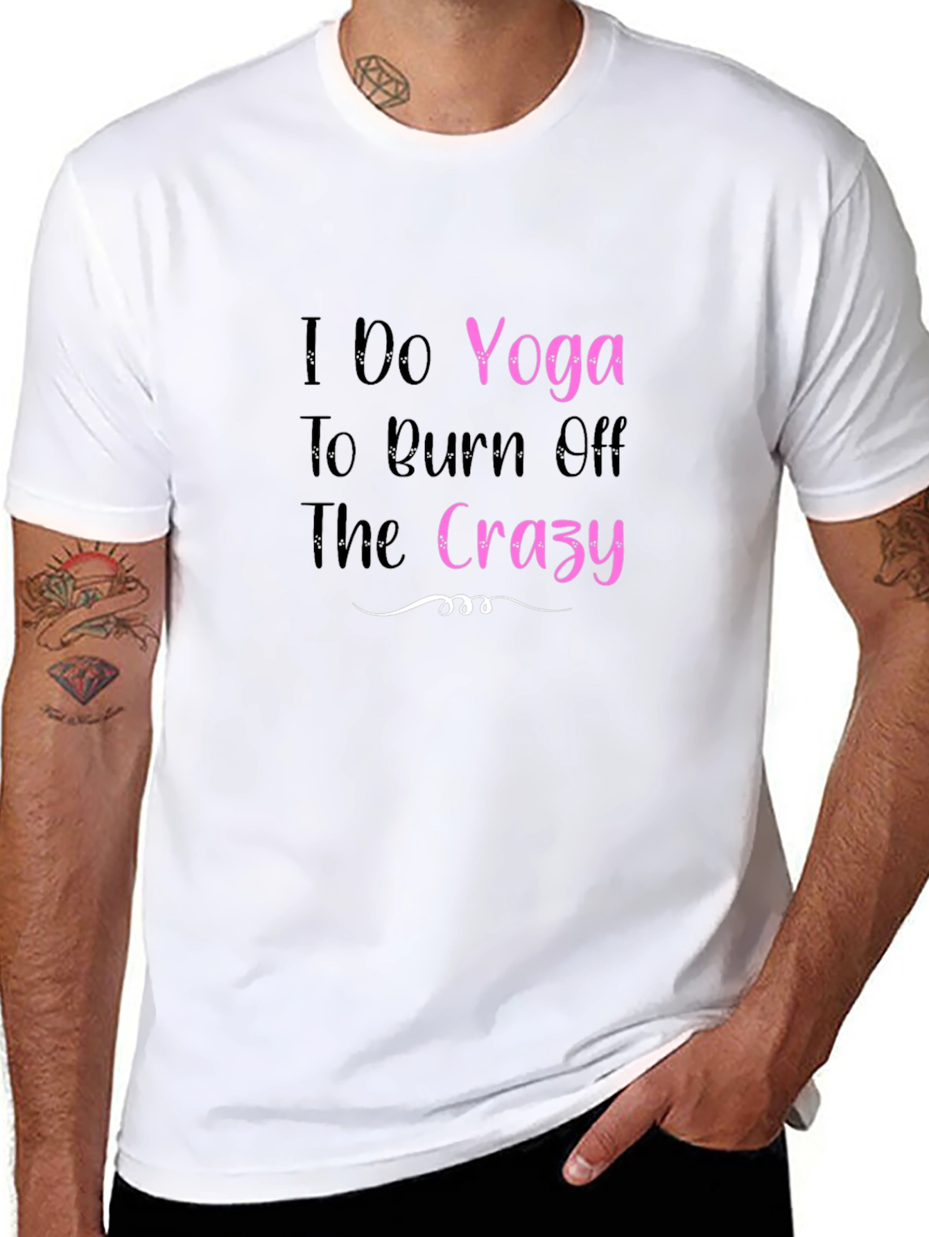 Yoga Burn Crazy T-Shirt - Soft Cotton Blend