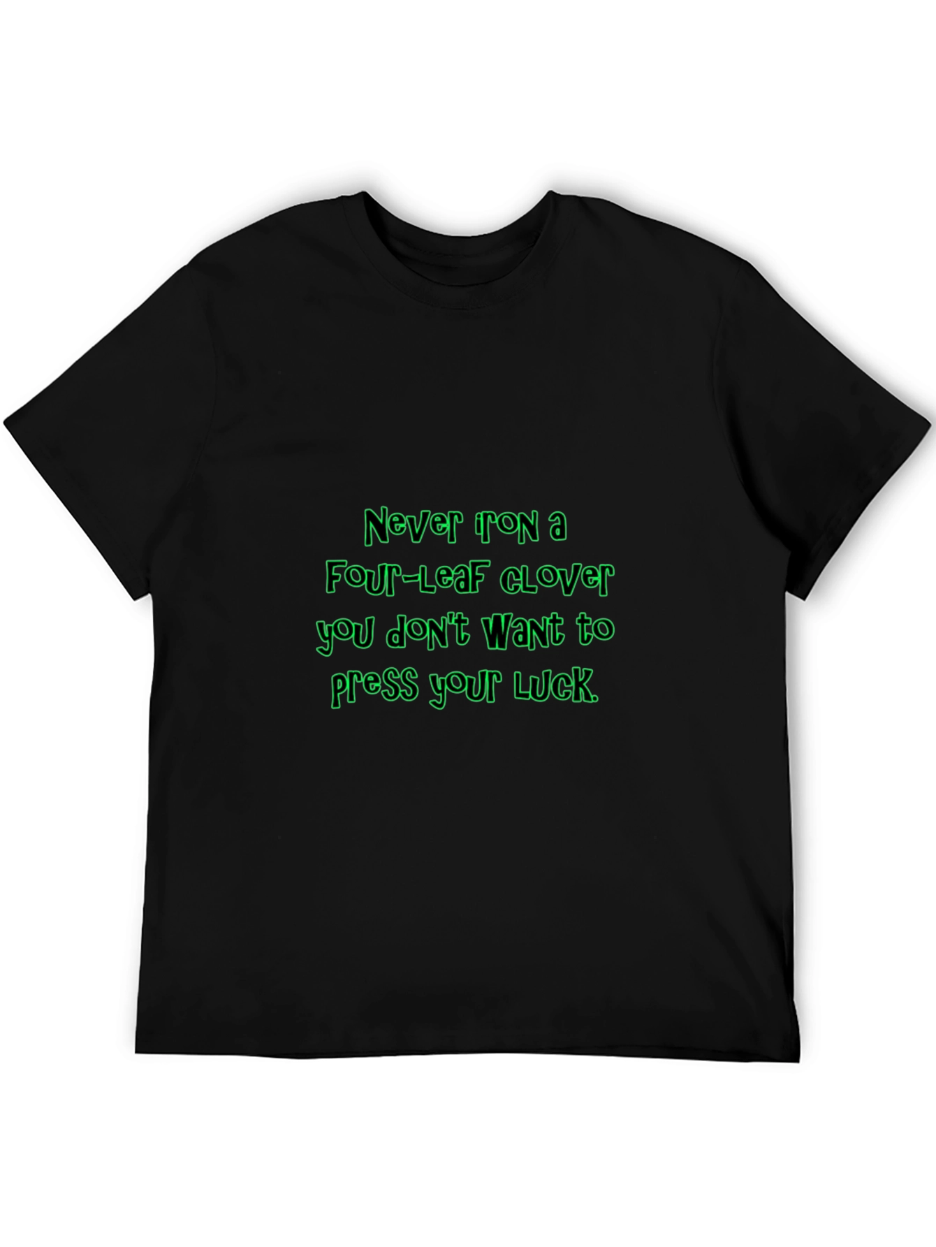 Lucky Clover Graphic T-Shirt