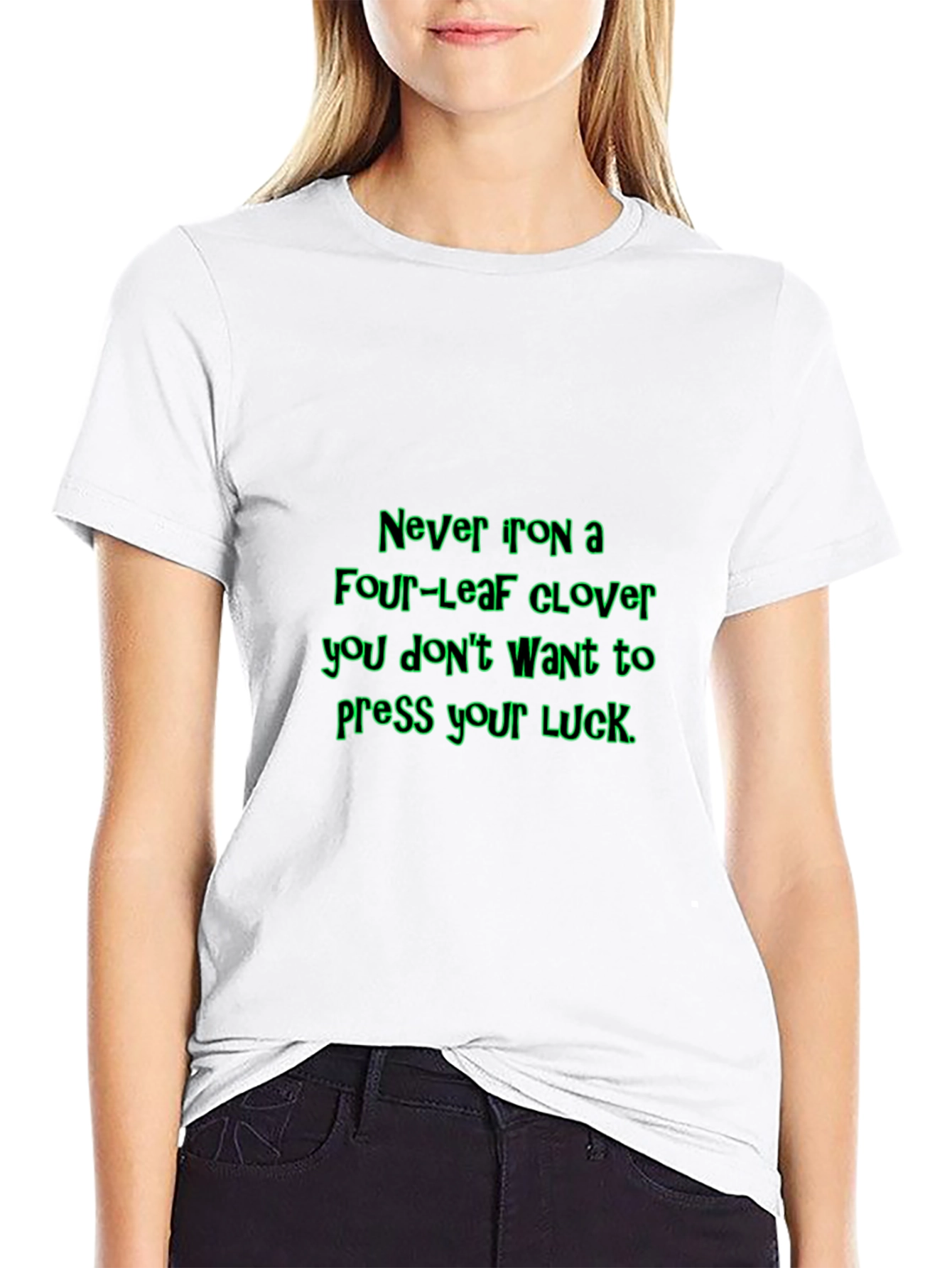 Lucky Clover Graphic T-Shirt