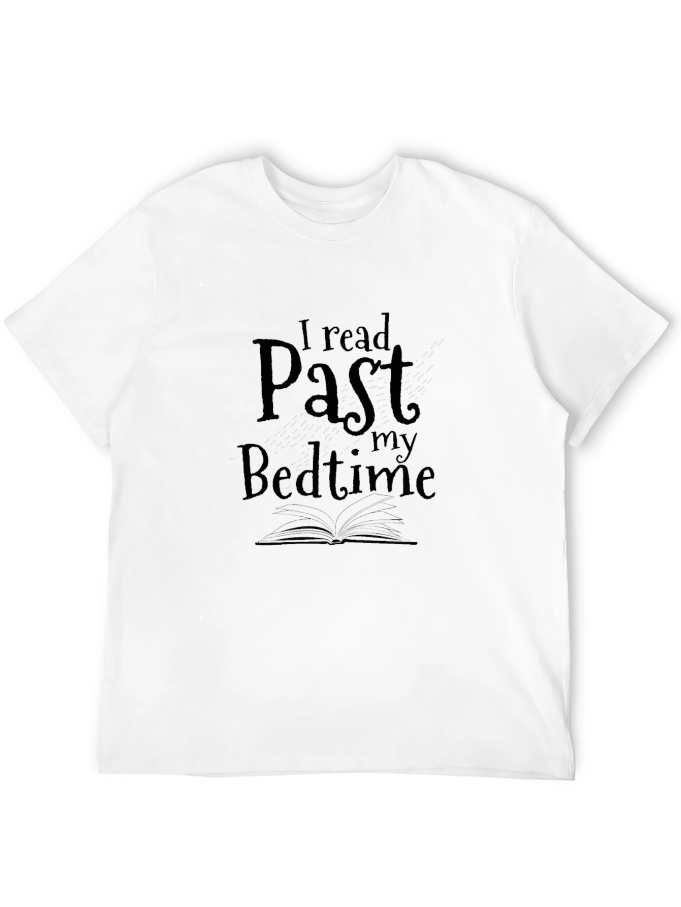 I Read Past My Bedtime Novelty T-Shirt