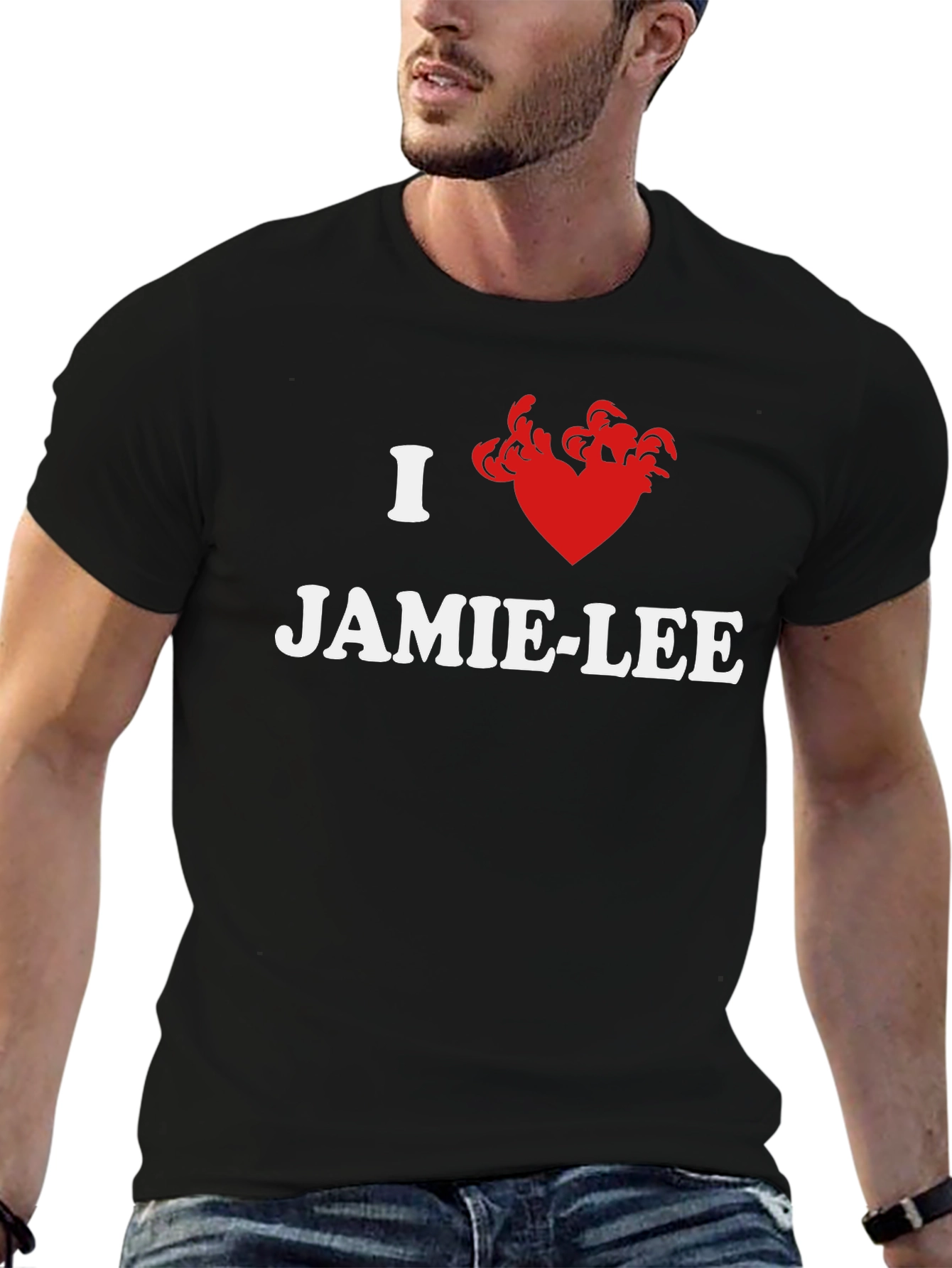 I Heart Jamie-Lee T-Shirt - Trendy Graphic Tee