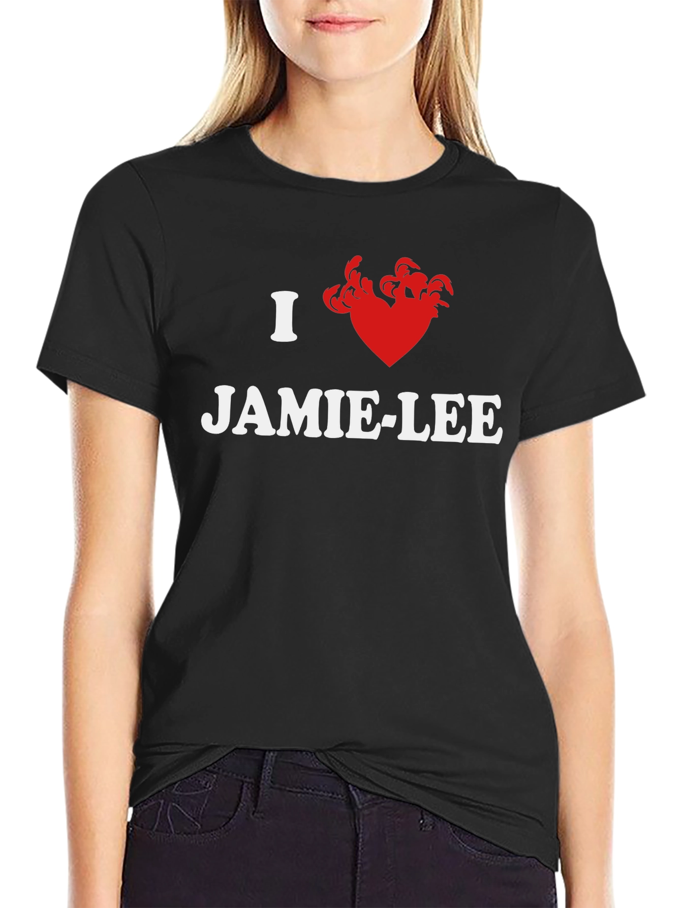 I Heart Jamie-Lee T-Shirt - Trendy Graphic Tee