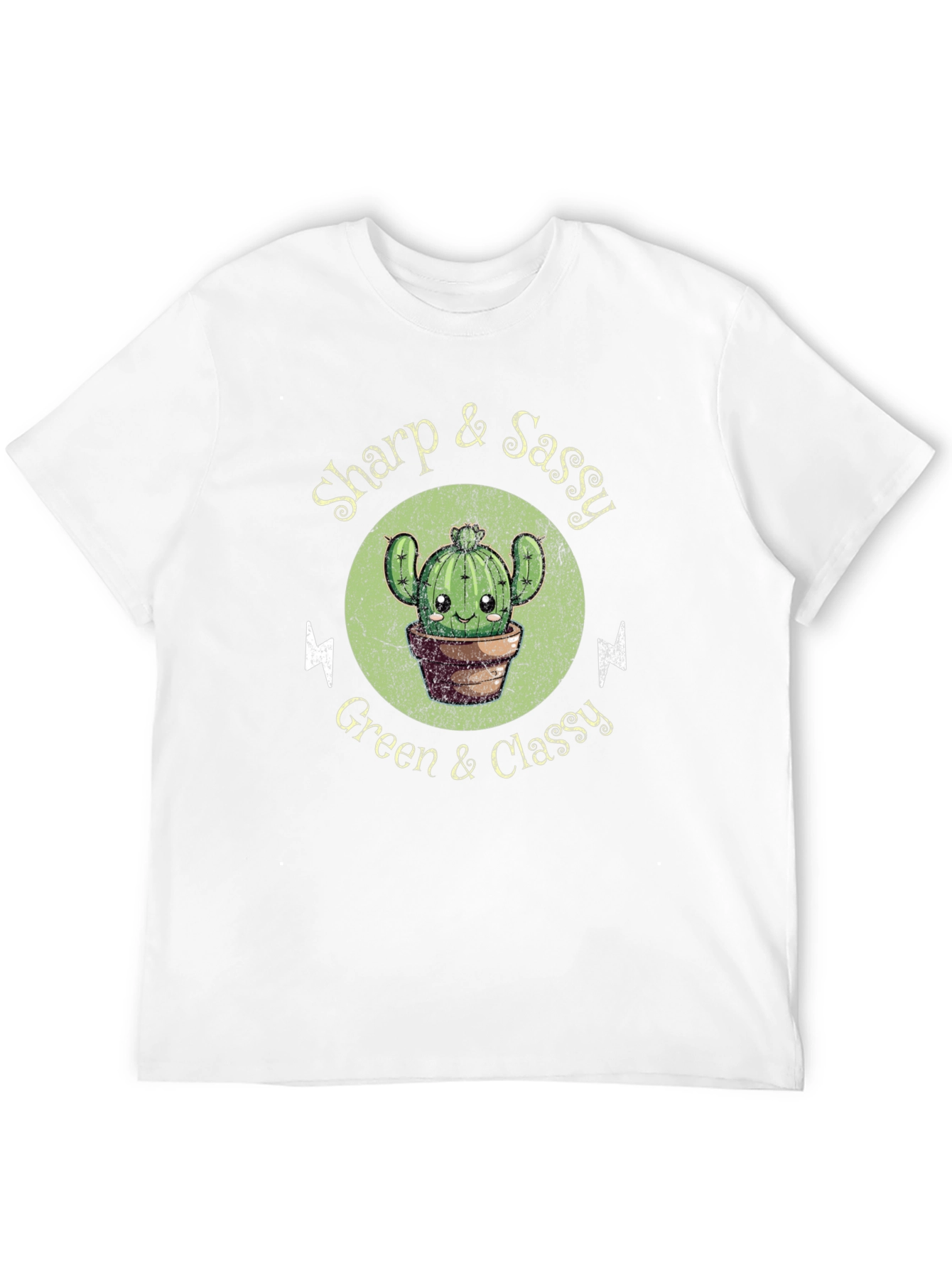 Sharp & Sassy Cactus Graphic T-Shirt