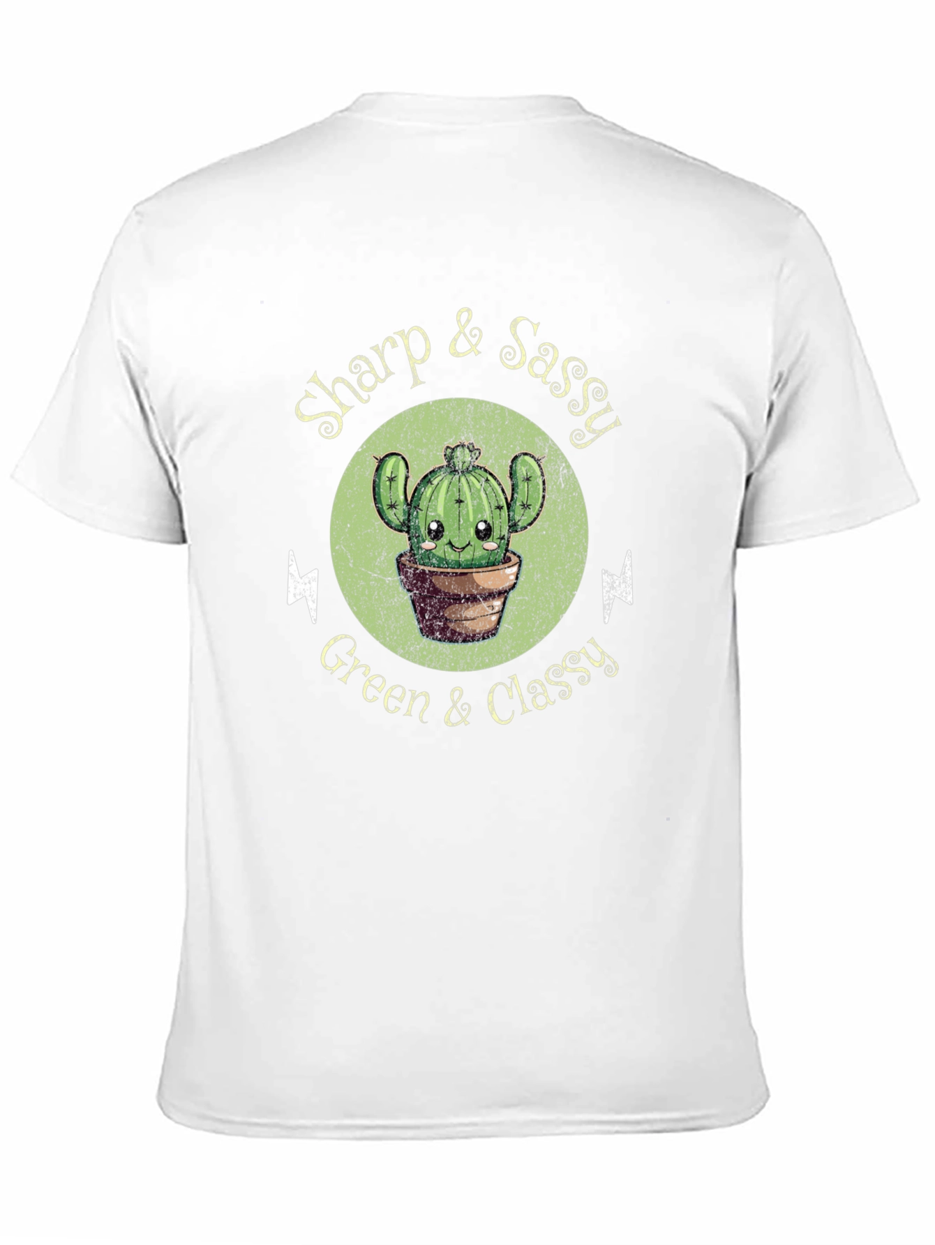 Sharp & Sassy Cactus Graphic T-Shirt