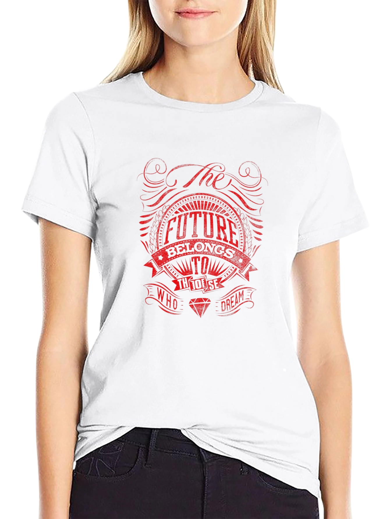 The Future Belongs To Those Who Dream Black T-Shirt