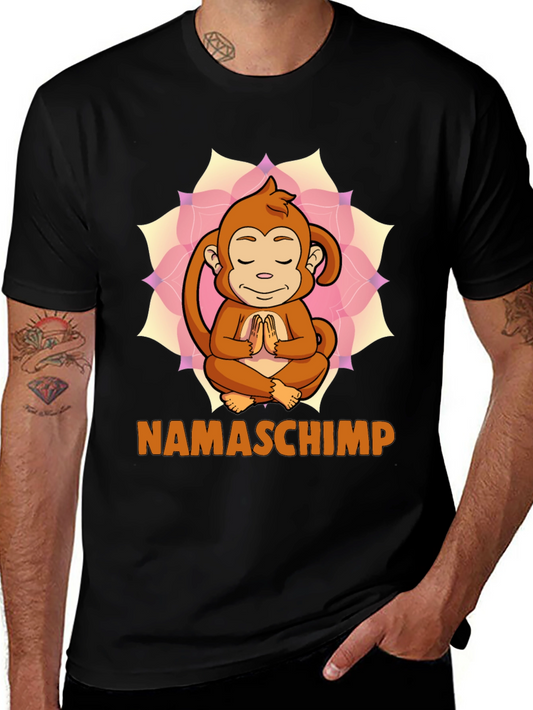 Namaschimp Monkey Graphic T-Shirt