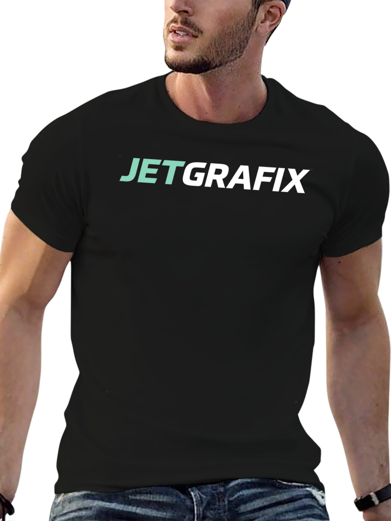 JETGRAFIX Mens Graphic Tee - Cool & Casual