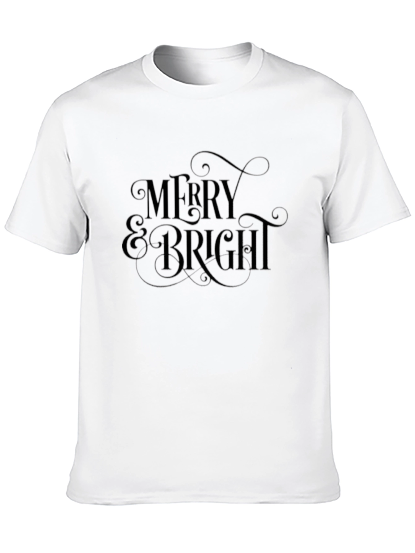 Merry & Bright Graphic T-Shirt - Holiday Season