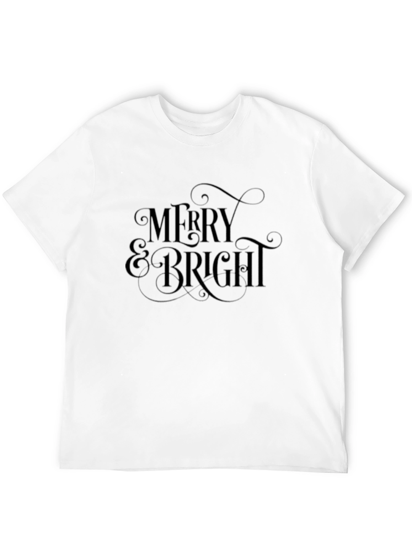 Merry & Bright Graphic T-Shirt - Holiday Season