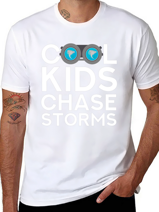 Cool Kids Chase Storms Graphic T-Shirt