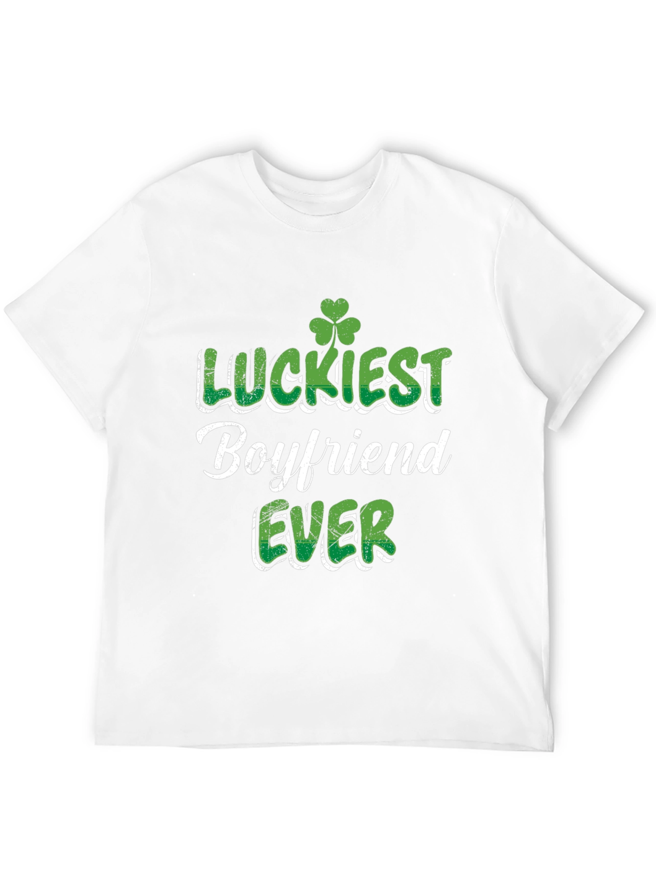 Luckiest Boyfriend Ever St. Patricks Day T-Shirt