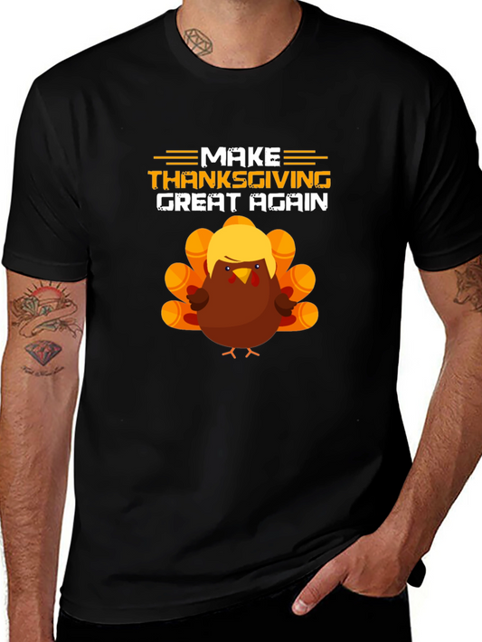 Make Thanksgiving Great Again Trump Turkey T-Shirt