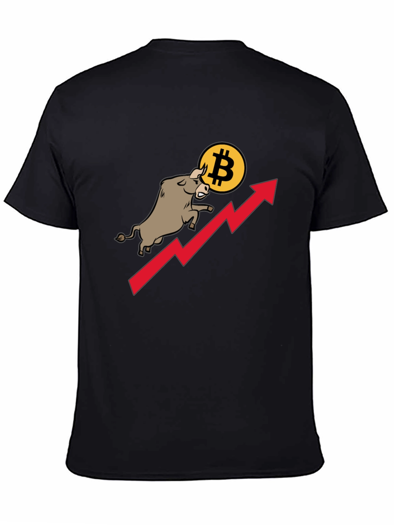 Bitcoin Bull Run Black T-Shirt
