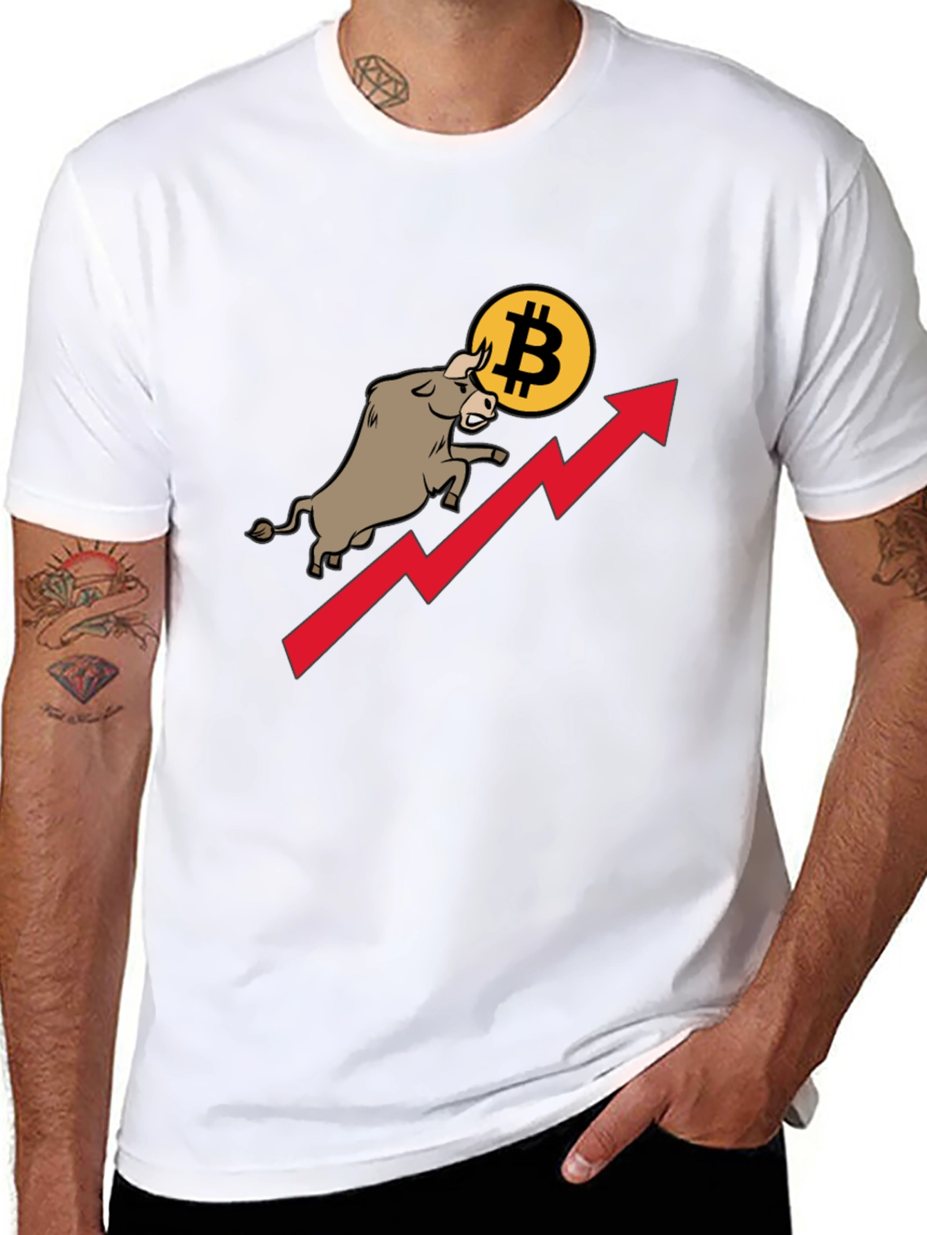 Bitcoin Bull Run Black T-Shirt