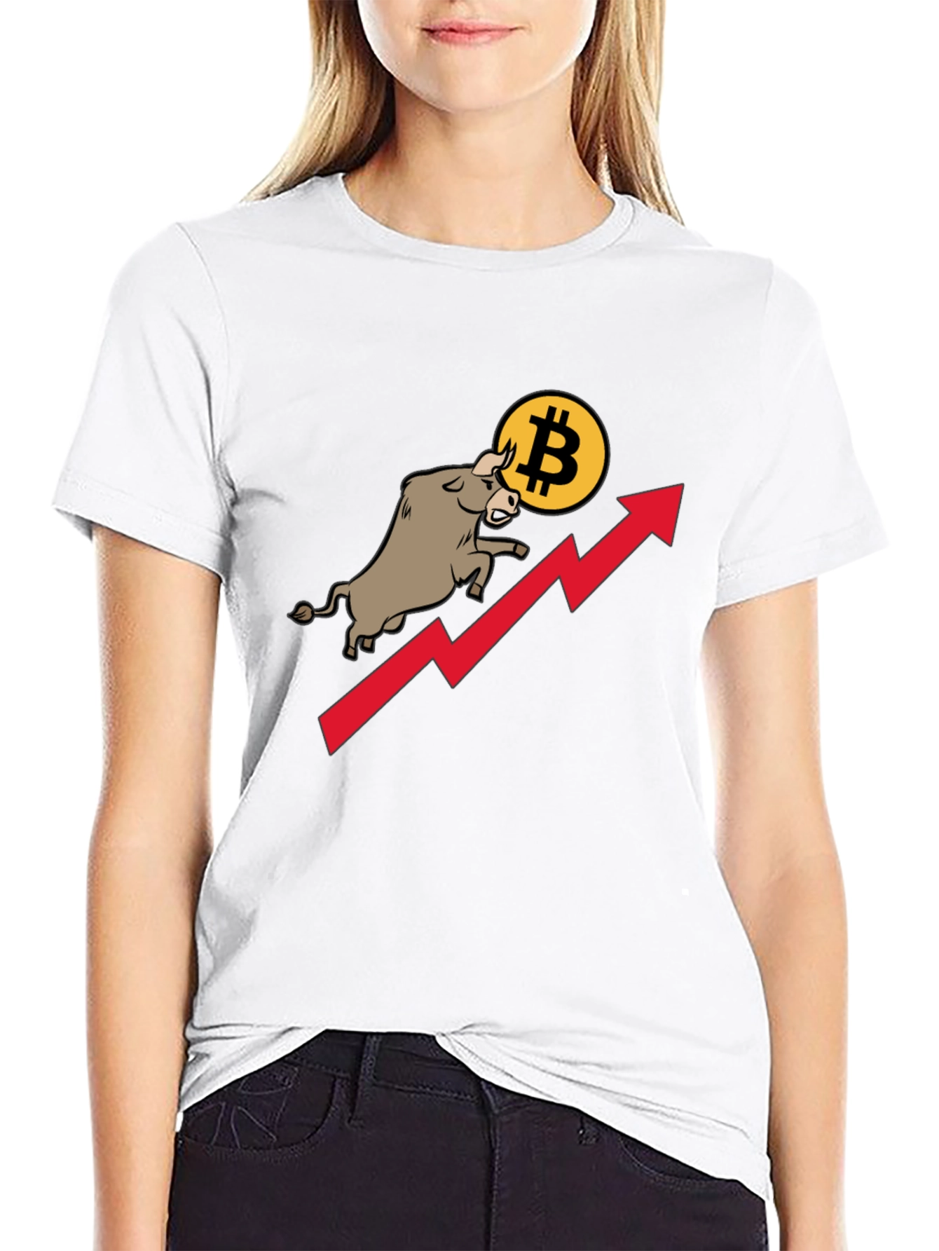 Bitcoin Bull Run Black T-Shirt