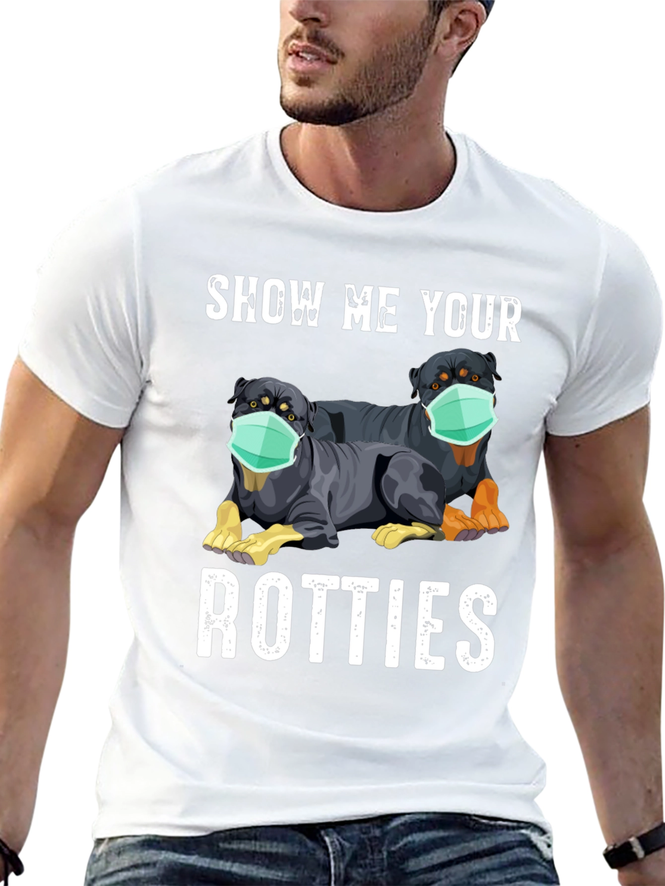 Show Me Your Rotties Graphic Tee