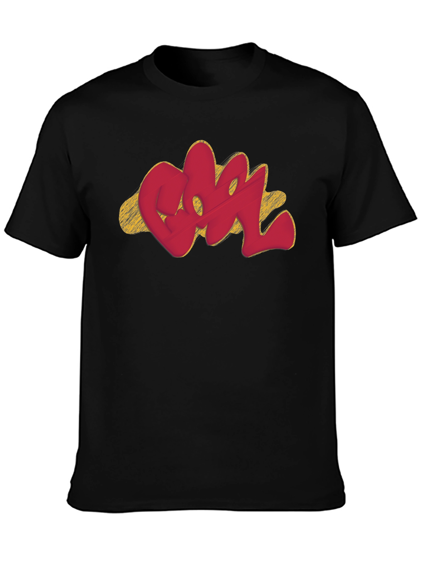 Cool Graffiti Style Graphic T-Shirt