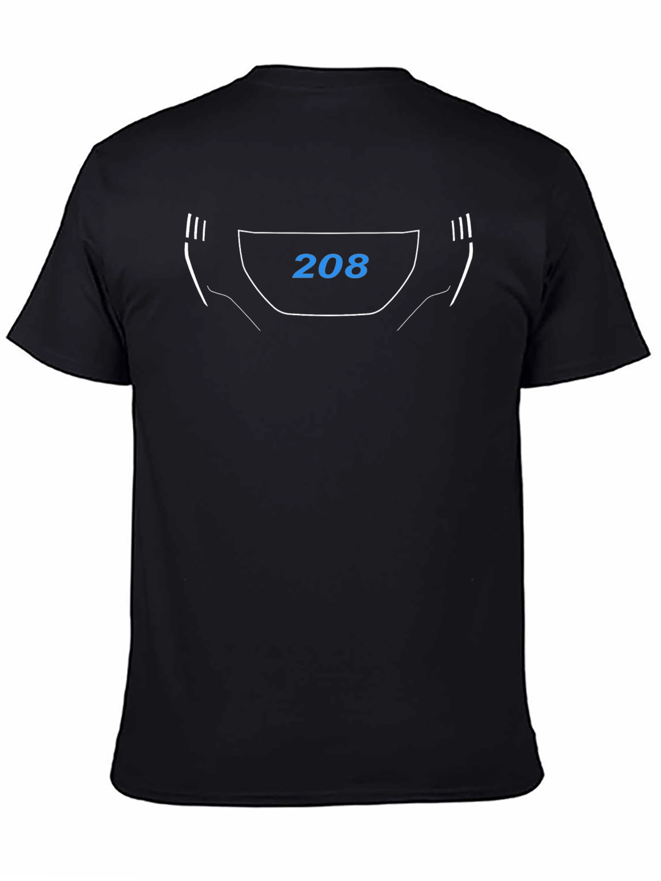 208 Graphic T-Shirt - Cool Car Design