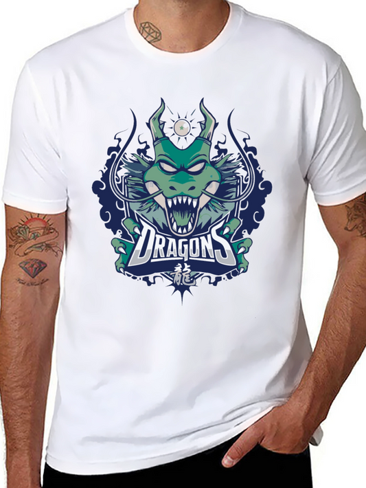 Dragon T-Shirt - Graphic Tee for Anime and Fantasy Fans