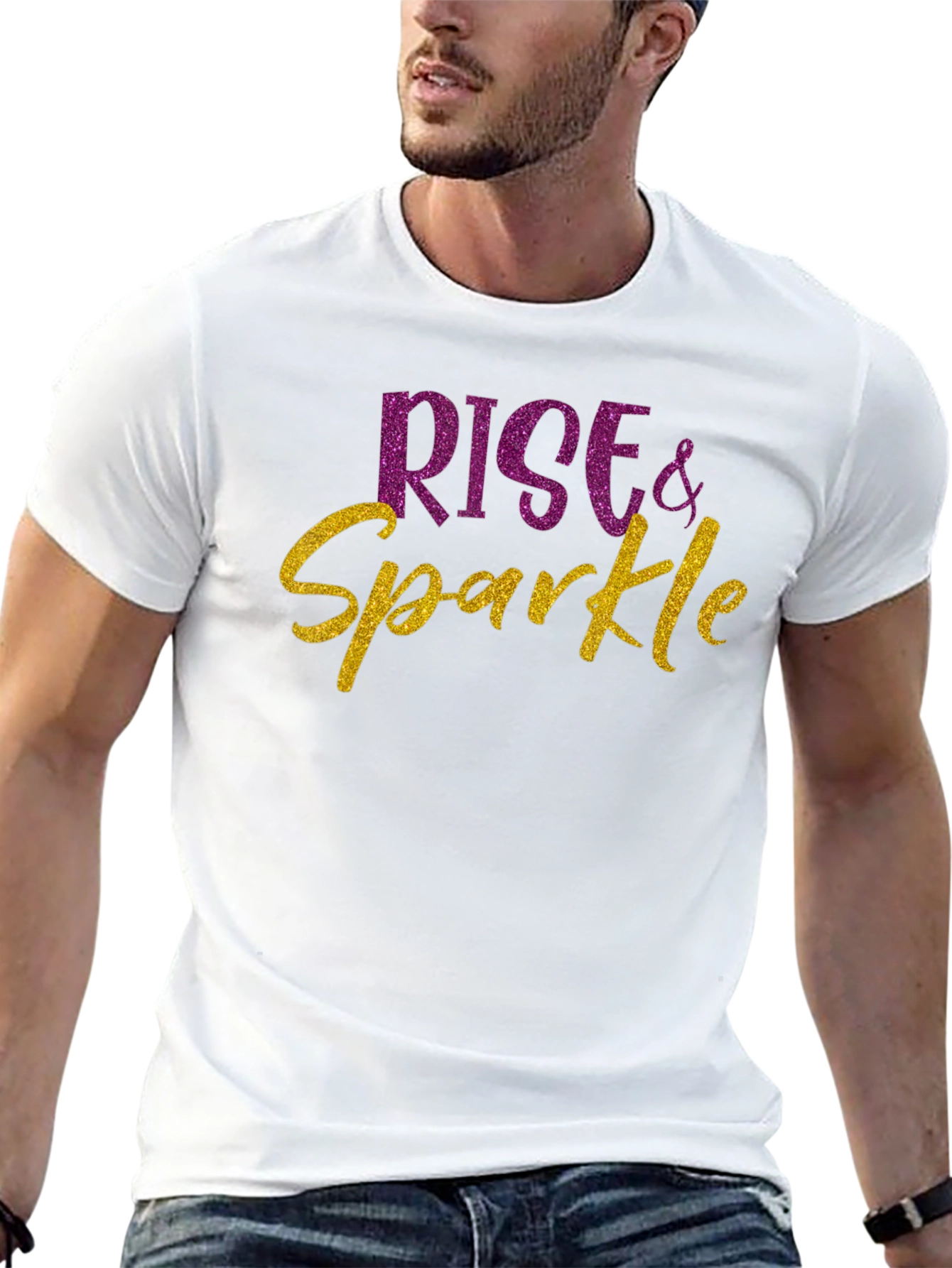 Rise & Sparkle Graphic Tee