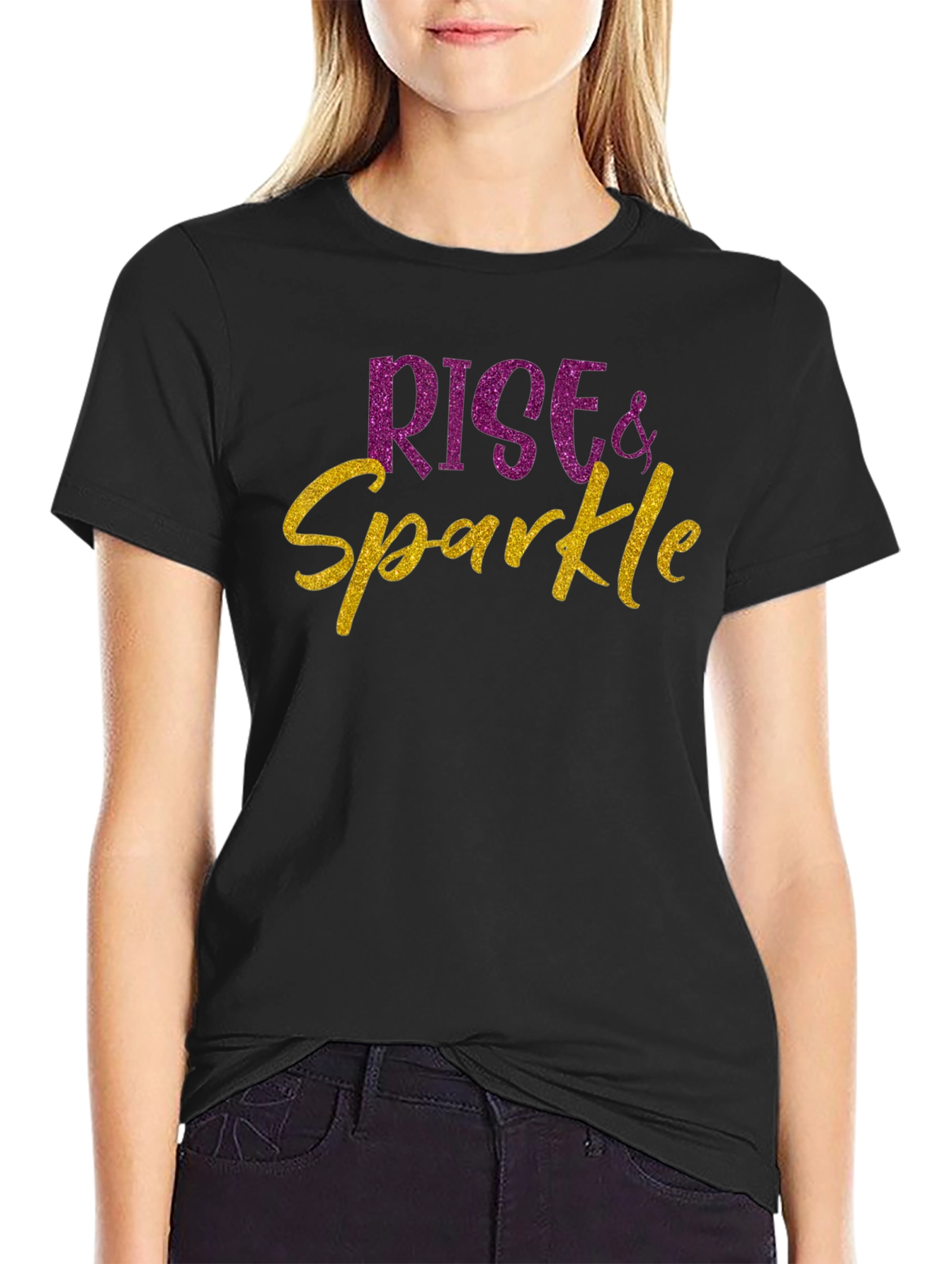 Rise & Sparkle Graphic Tee