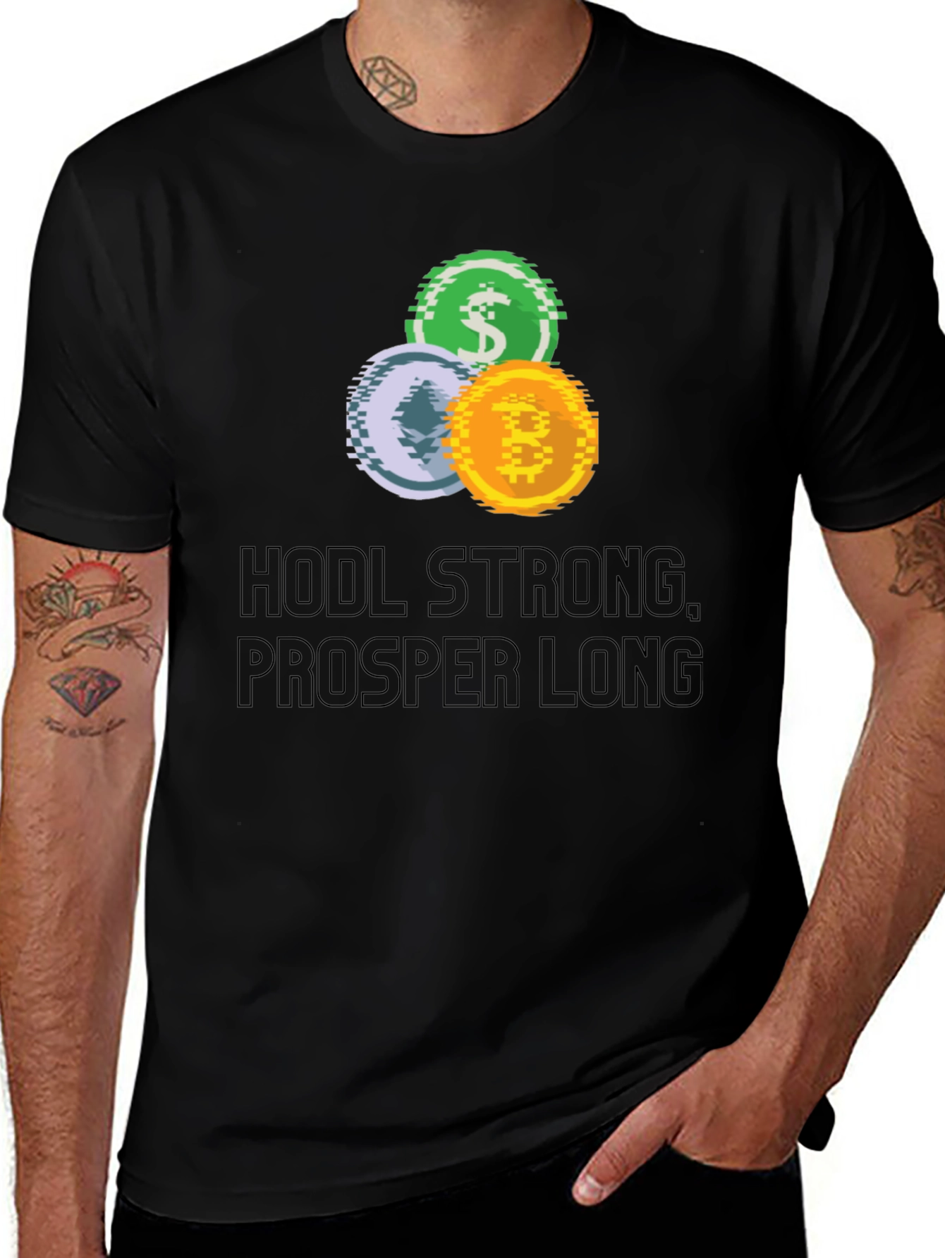 HODL Strong Crypto Tee