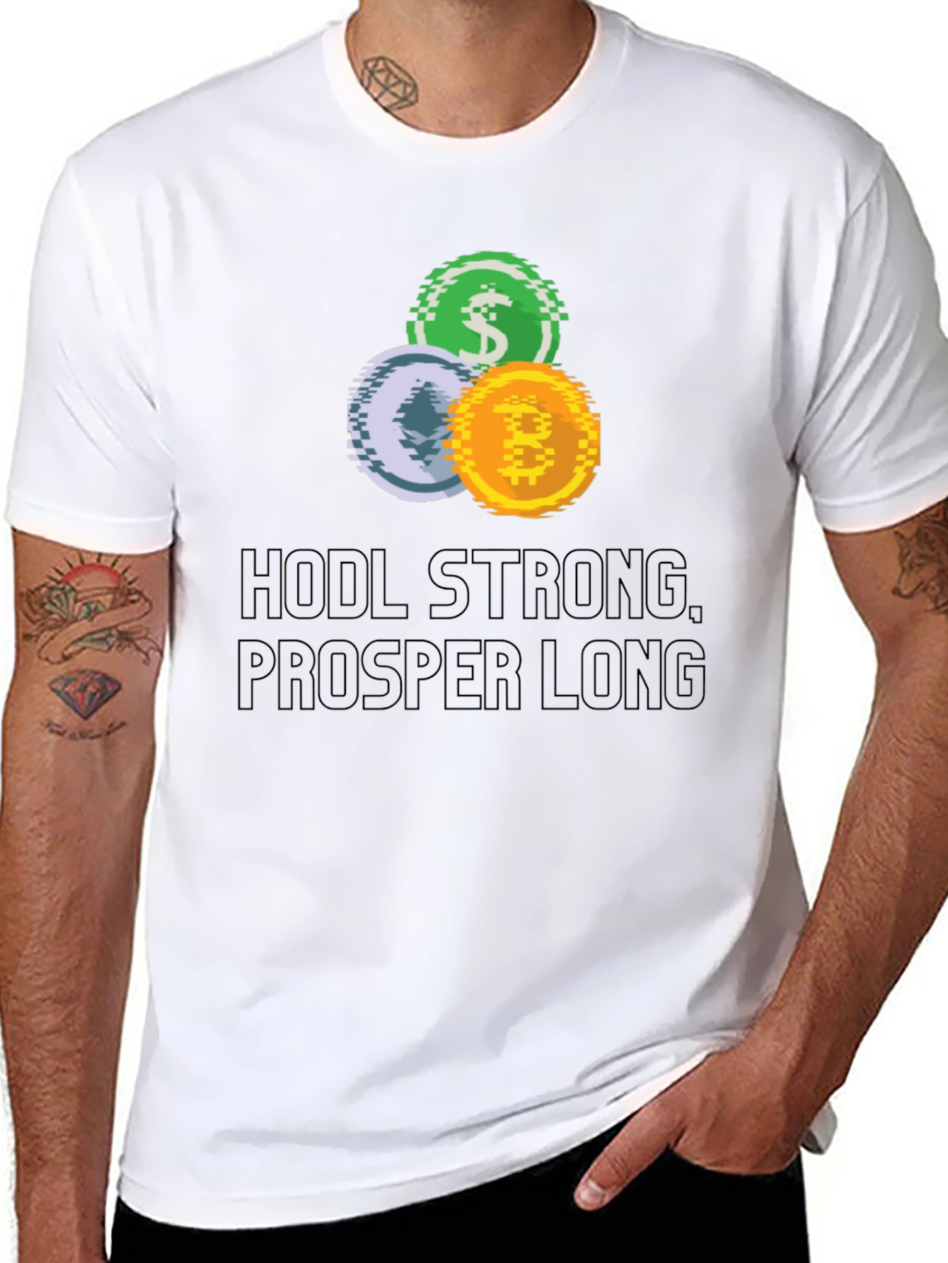 HODL Strong Crypto Tee