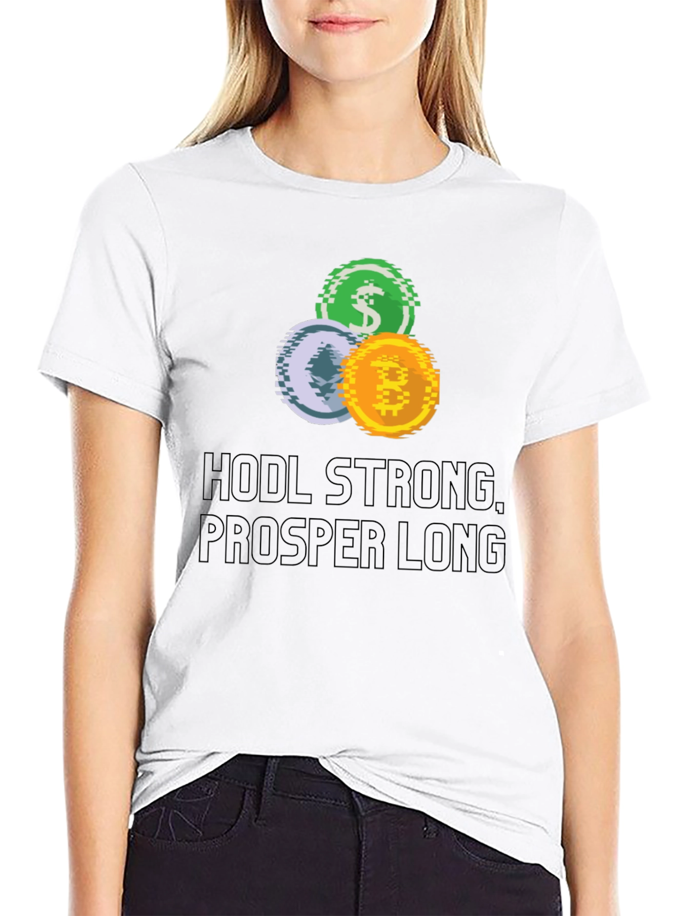 HODL Strong Crypto Tee