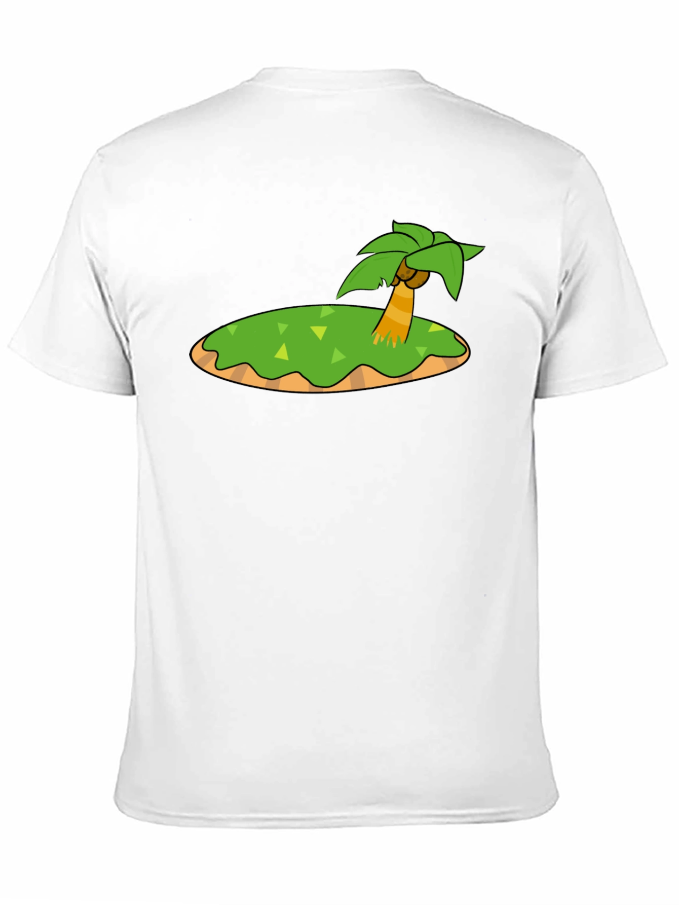 Island Graphic Black T-Shirt - Tropical Vibe