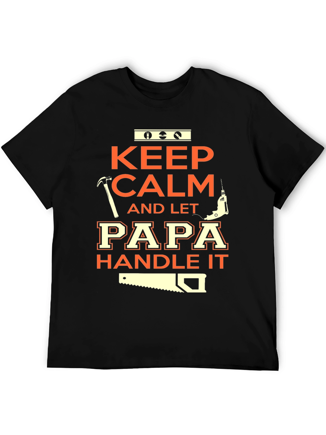 Keep Calm Papa Handle It T-Shirt