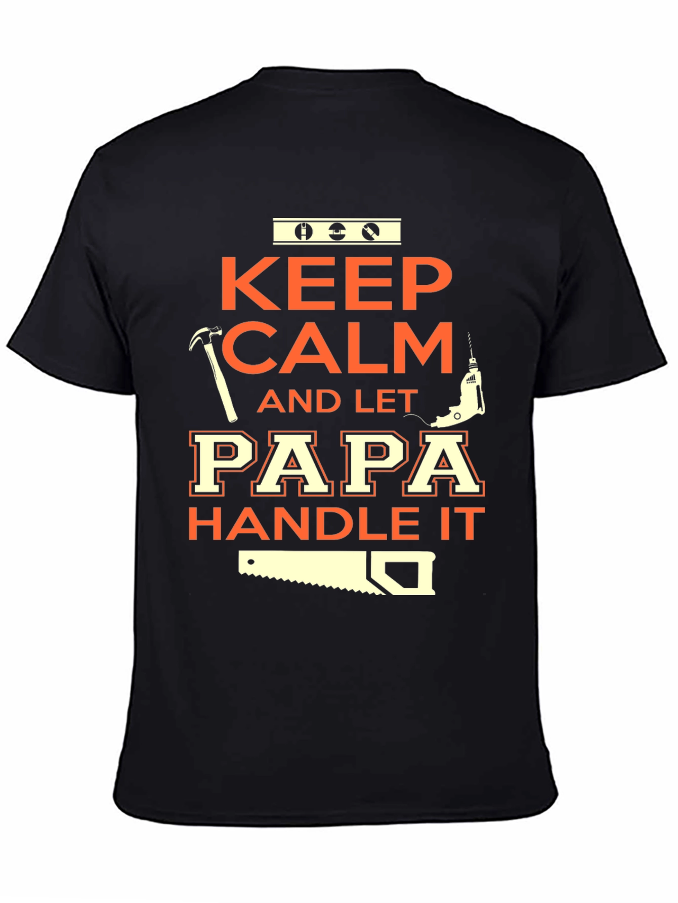 Keep Calm Papa Handle It T-Shirt