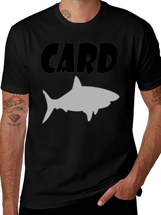Card Shark T-Shirt - Black Graphic Tee
