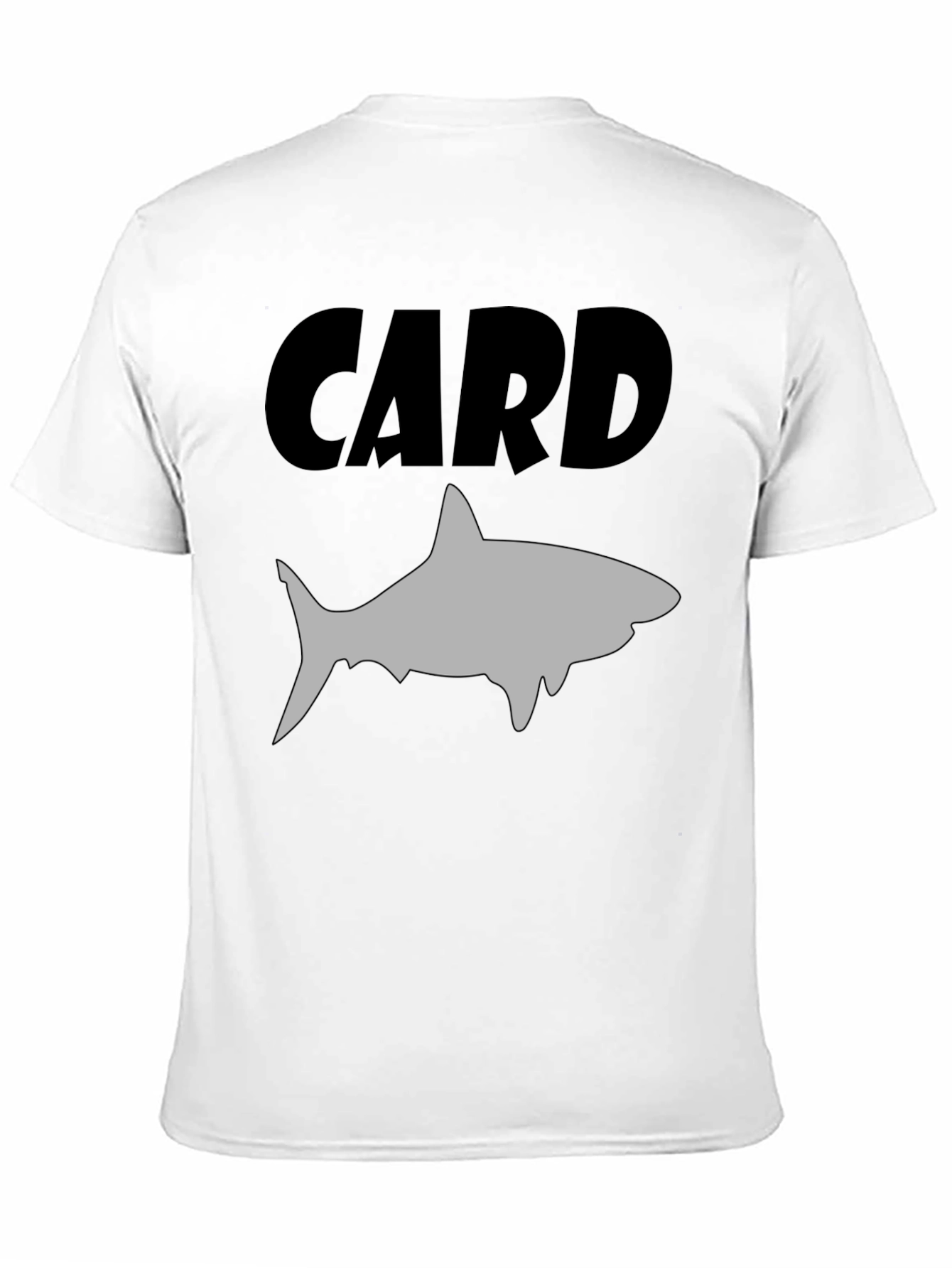 Card Shark T-Shirt - Black Graphic Tee