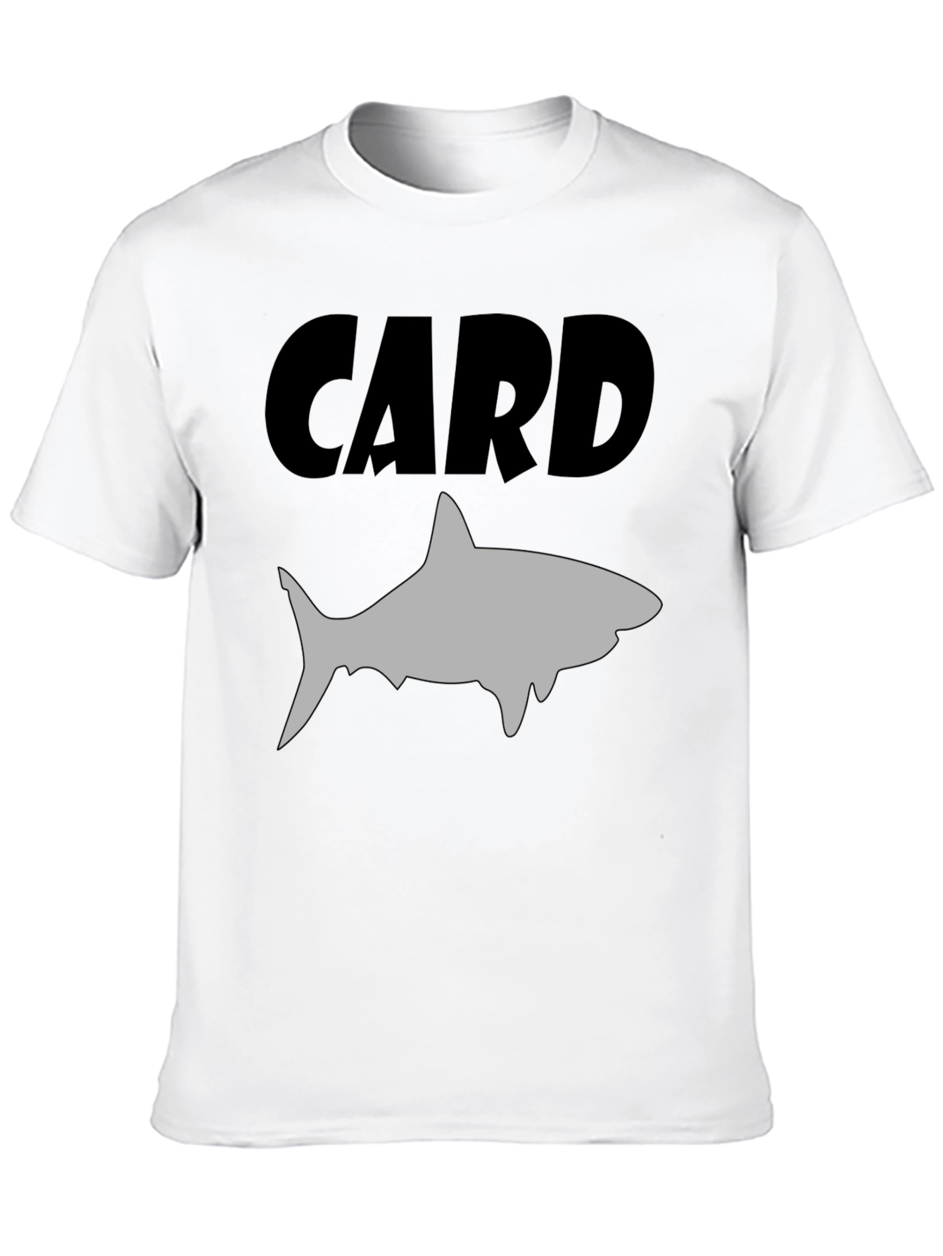 Card Shark T-Shirt - Black Graphic Tee