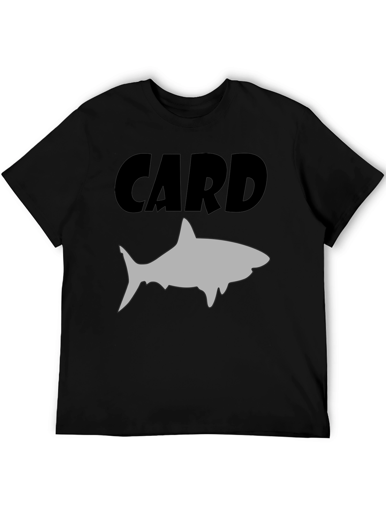 Card Shark T-Shirt - Black Graphic Tee
