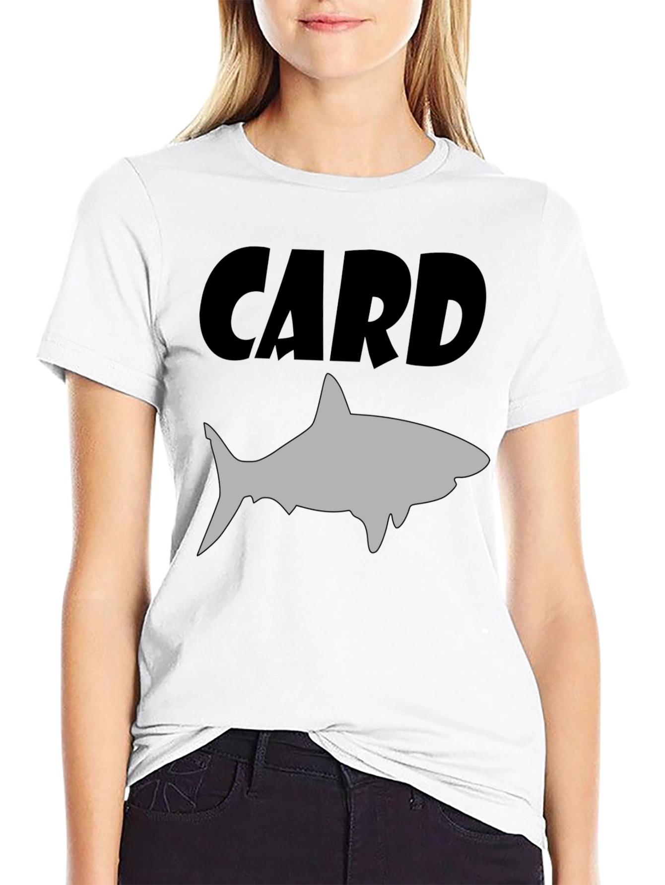 Card Shark T-Shirt - Black Graphic Tee