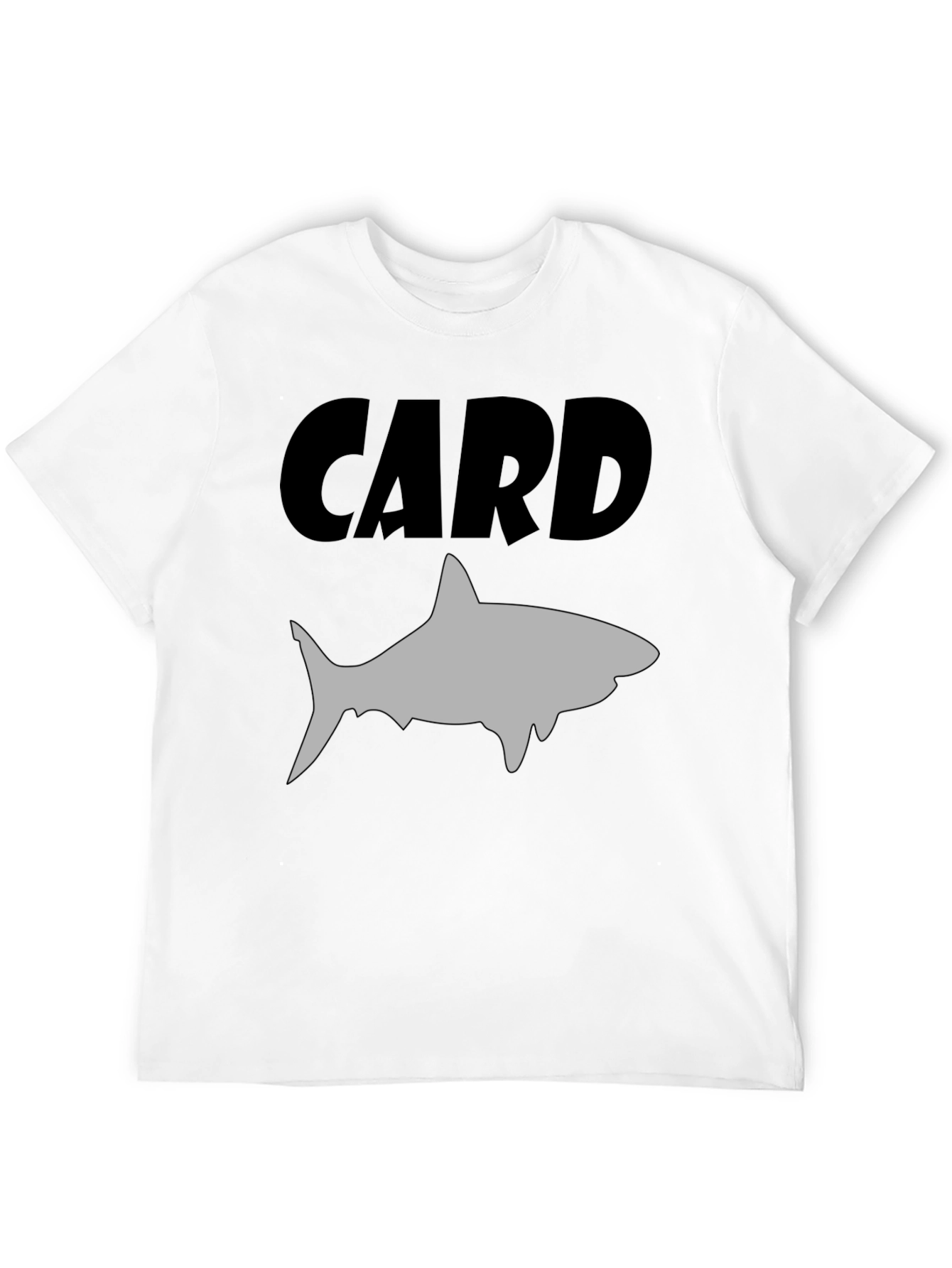 Card Shark T-Shirt - Black Graphic Tee