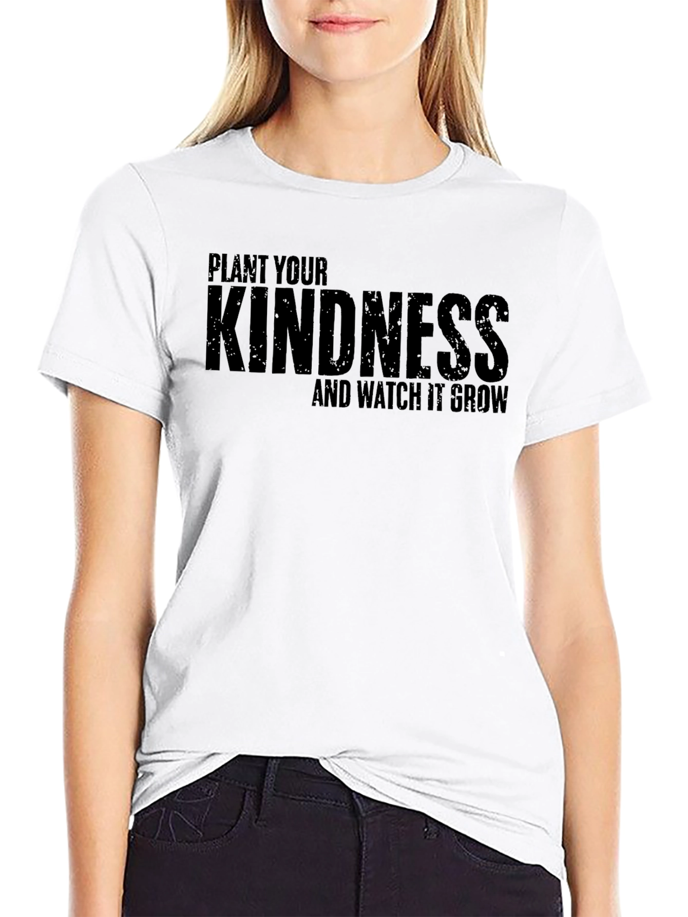 Plant Your Kindness T-Shirt - Inspirational Graphic Tee