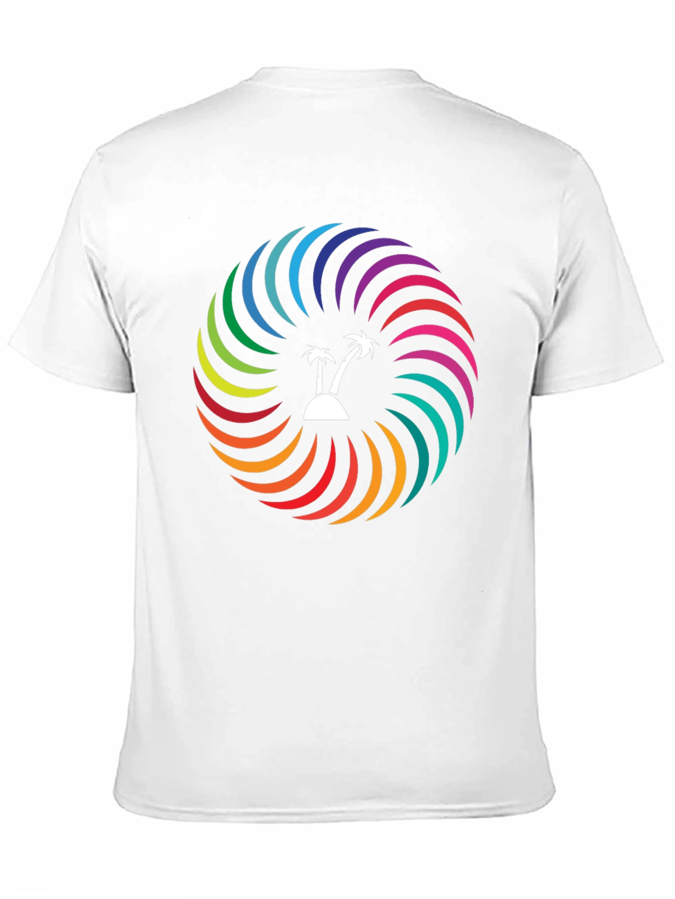 Tropical Rainbow Swirl T-Shirt